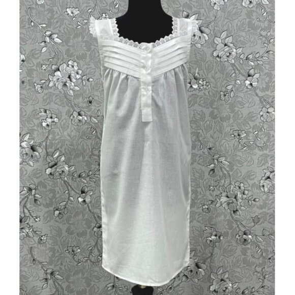 SoieRose Girls Victorian 100% Cotton Nightgown | Heirloom Lace Sleepwear-SR-1234 - Picture 1 of 6